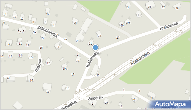 Przemyśl, Krakowska, 31, mapa Przemyśla