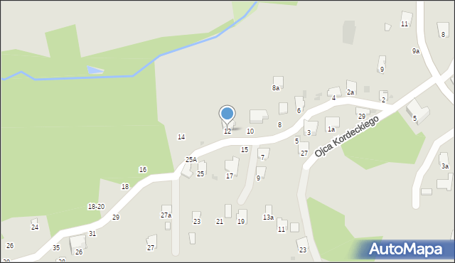 Przemyśl, Króla Władysława Łokietka, 12, mapa Przemyśla