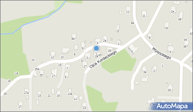Przemyśl, Króla Władysława Łokietka, 1a, mapa Przemyśla