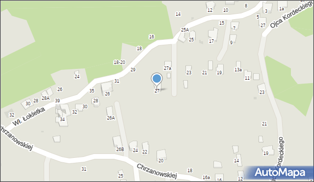 Przemyśl, Króla Władysława Łokietka, 27, mapa Przemyśla