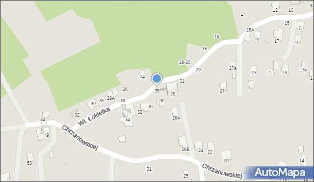 Przemyśl, Króla Władysława Łokietka, 35, mapa Przemyśla