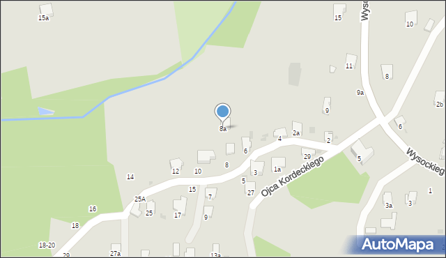 Przemyśl, Króla Władysława Łokietka, 8a, mapa Przemyśla