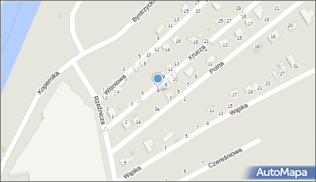 Przemyśl, Krucza, 4, mapa Przemyśla