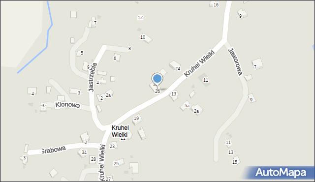 Przemyśl, Kruhel Wielki, 26, mapa Przemyśla