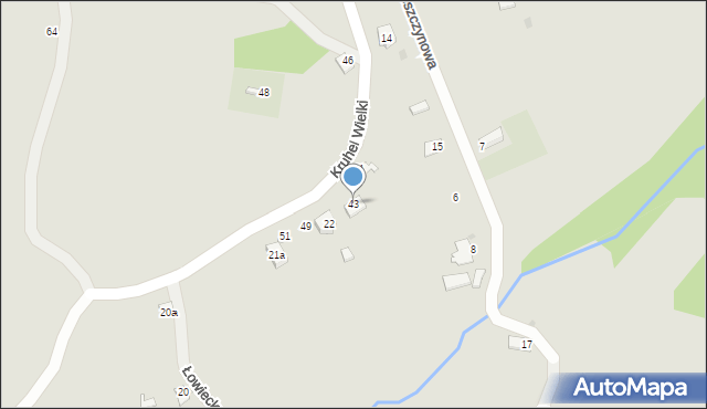 Przemyśl, Kruhel Wielki, 43, mapa Przemyśla