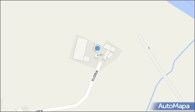 Przewóz, Krótka, 7, mapa Przewóz