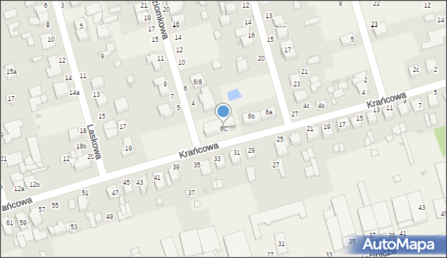 Przeźmierowo, Krańcowa, 6C, mapa Przeźmierowo