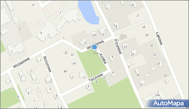 Przygoń, Krótka, 2, mapa Przygoń