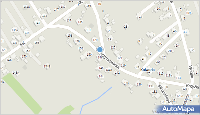 Pszów, Krzyżkowicka, 148, mapa Pszów