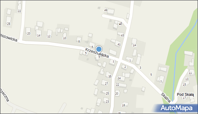 Radwanowice, Krzeszowicka, 3, mapa Radwanowice