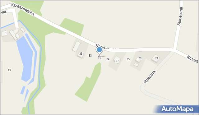 Radwanowice, Krzeszowicka, 31, mapa Radwanowice
