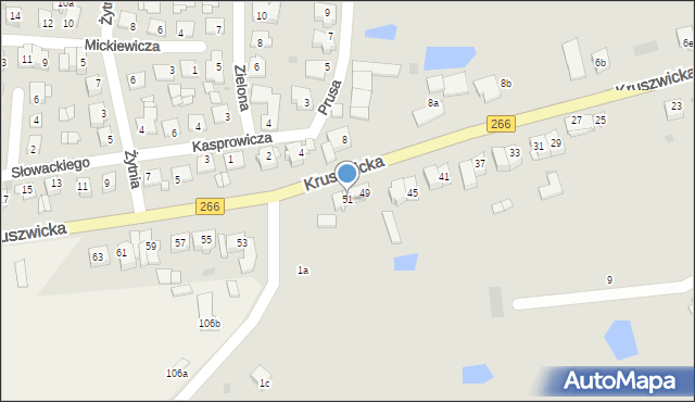 Radziejów, Kruszwicka, 51, mapa Radziejów