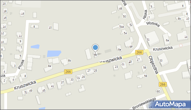 Radziejów, Kruszwicka, 6b, mapa Radziejów