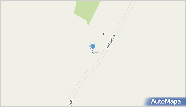 Rakownia, Krogulca, 3, mapa Rakownia