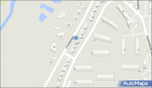 Rawa Mazowiecka, Króla Jana III Sobieskiego, 125, mapa Rawa Mazowiecka