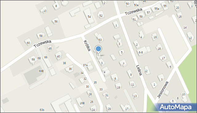 Rokitki, Krótka, 2, mapa Rokitki