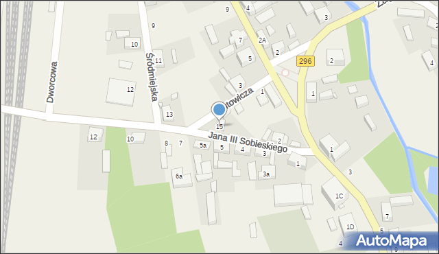 Ruszów, Króla Jana III Sobieskiego, 15, mapa Ruszów