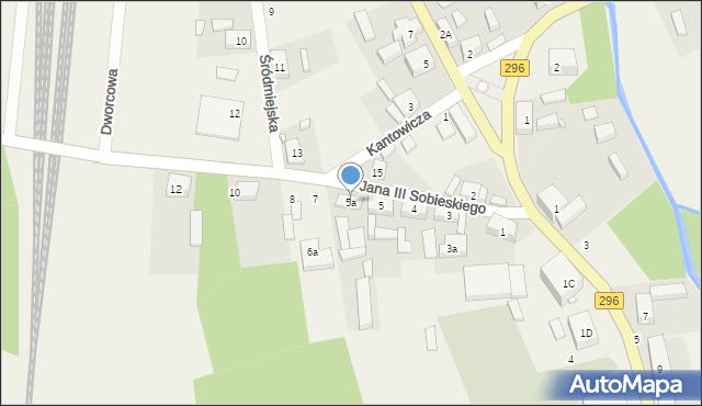 Ruszów, Króla Jana III Sobieskiego, 6, mapa Ruszów