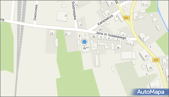 Ruszów, Króla Jana III Sobieskiego, 6a, mapa Ruszów