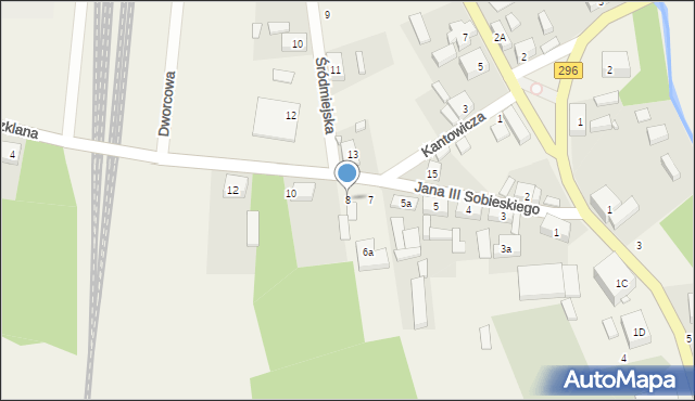 Ruszów, Króla Jana III Sobieskiego, 8, mapa Ruszów