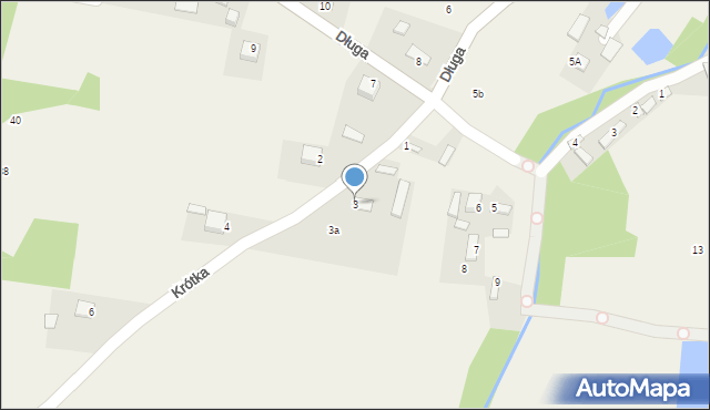 Rytwiany, Krótka, 3, mapa Rytwiany