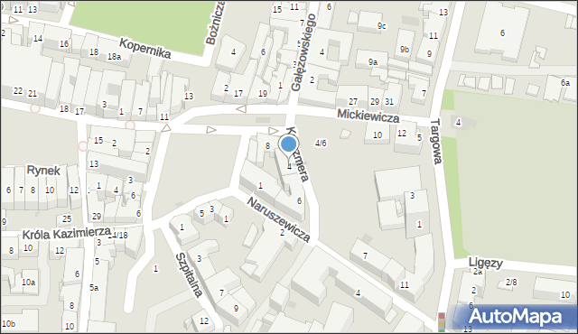 Rzeszów, Kreczmera Henryka Jakuba, 4, mapa Rzeszów