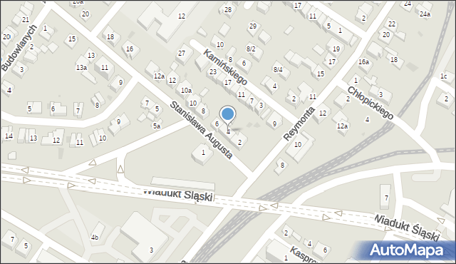 Rzeszów, Króla Stanisława Augusta, 4, mapa Rzeszów