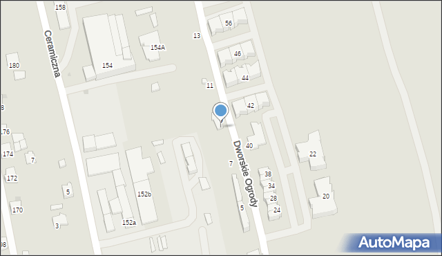 Rzeszów, Krakowska, 144b, mapa Rzeszów