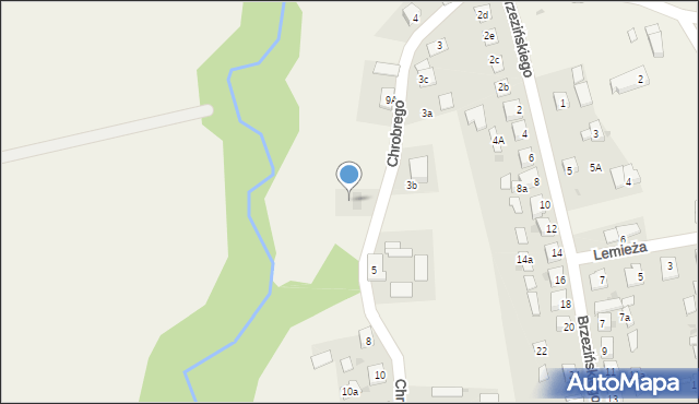 Sadki, Króla Bolesława Chrobrego, 4b, mapa Sadki