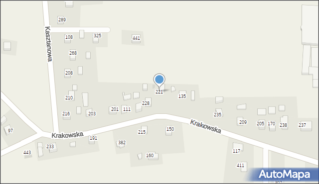 Sanka, Krakowska, 11, mapa Sanka