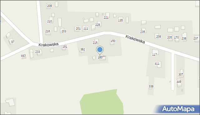 Sanka, Krakowska, 16, mapa Sanka