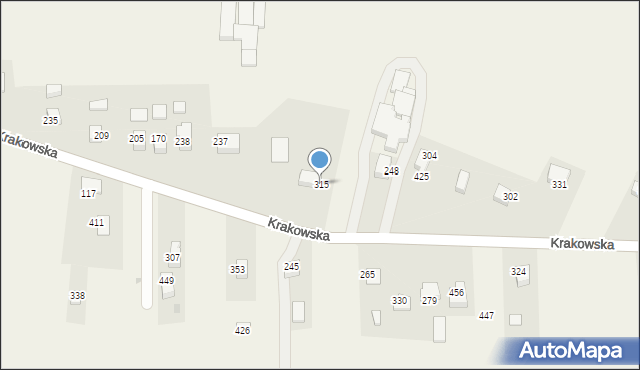 Sanka, Krakowska, 35, mapa Sanka