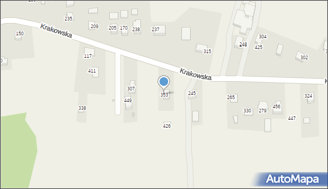 Sanka, Krakowska, 44, mapa Sanka