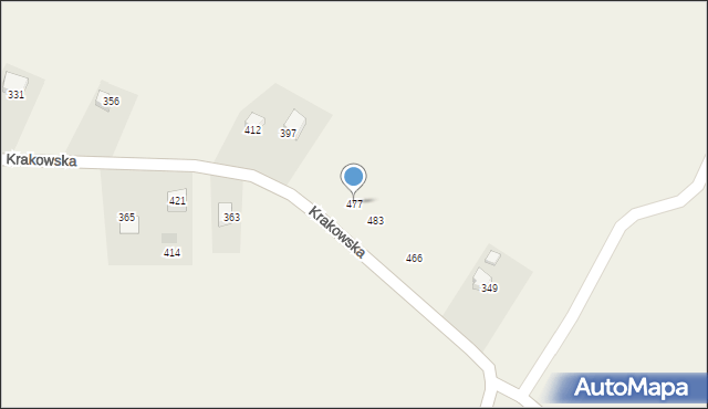 Sanka, Krakowska, 75, mapa Sanka