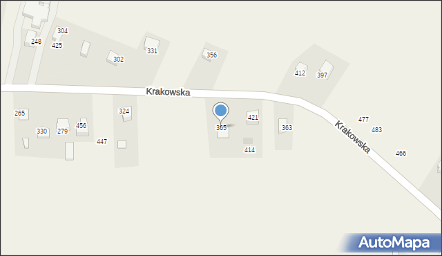 Sanka, Krakowska, 76, mapa Sanka