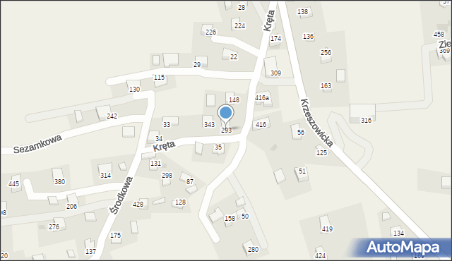 Sanka, Kręta, 24, mapa Sanka