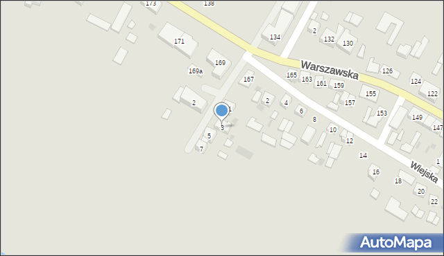 Sanniki, Krótka, 3, mapa Sanniki