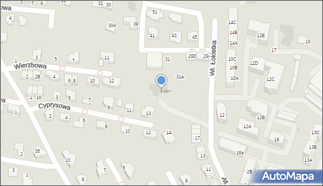 Siemianowice Śląskie, Króla Władysława Łokietka, 21, mapa Siemianowice Śląskie