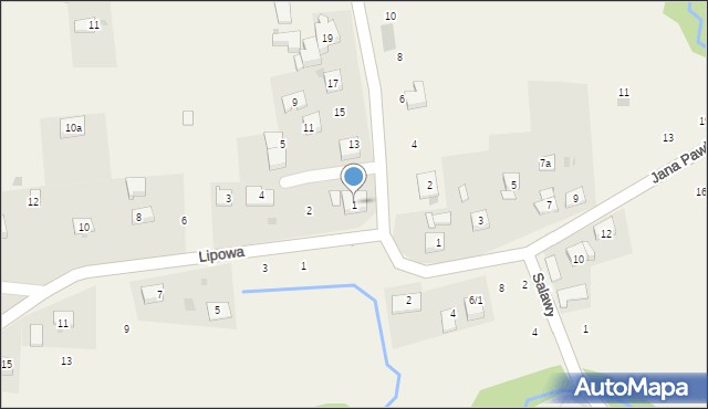 Siepraw, Krakowska, 1, mapa Siepraw