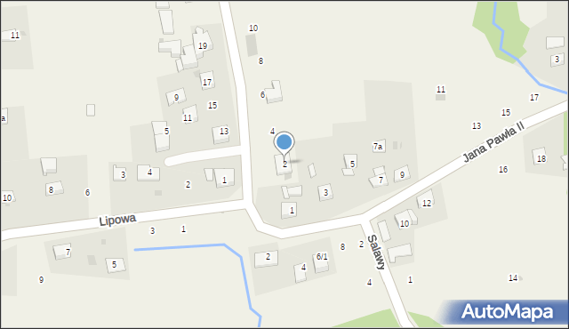 Siepraw, Krakowska, 2, mapa Siepraw