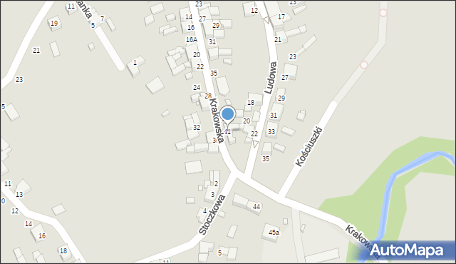 Siewierz, Krakowska, 41, mapa Siewierz