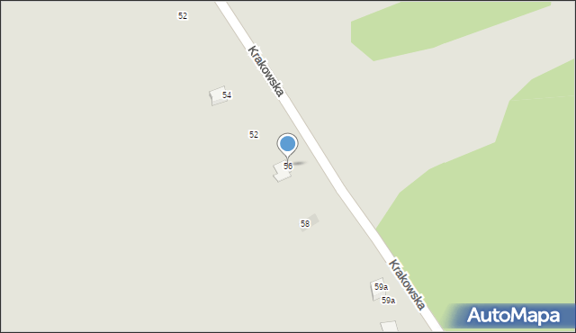 Siewierz, Krakowska, 56, mapa Siewierz
