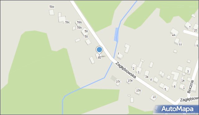 Siewierz, Krakowska, 60, mapa Siewierz