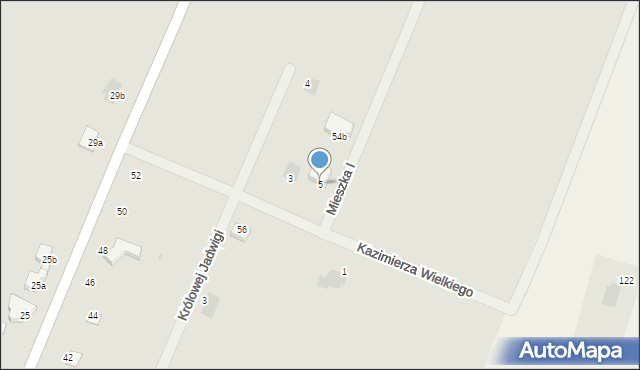 Skaryszew, Króla Kazimierza Wielkiego, 5, mapa Skaryszew