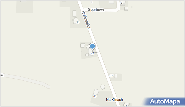 Smardzowice, Krakowska, 42, mapa Smardzowice