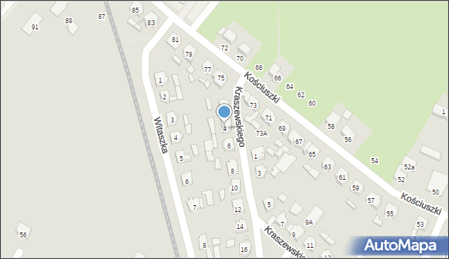 Śmigiel, Kraszewskiego Józefa Ignacego, 4, mapa Śmigiel