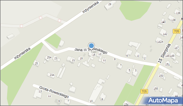 Sochaczew, Króla Jana III Sobieskiego, 17, mapa Sochaczew