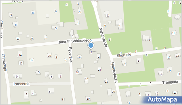 Sokolniki-Las, Króla Jana III Sobieskiego, 4, mapa Sokolniki-Las