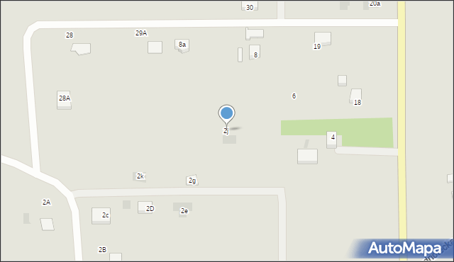 Sompolno, Krycha, 2j, mapa Sompolno