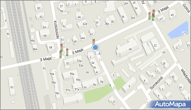 Sopot, Króla Jana Kazimierza, 2/4, mapa Sopotu
